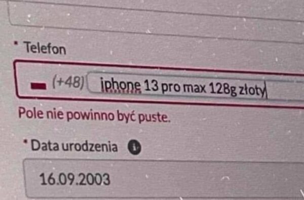 skuteczne praktyki ux błędny błąd